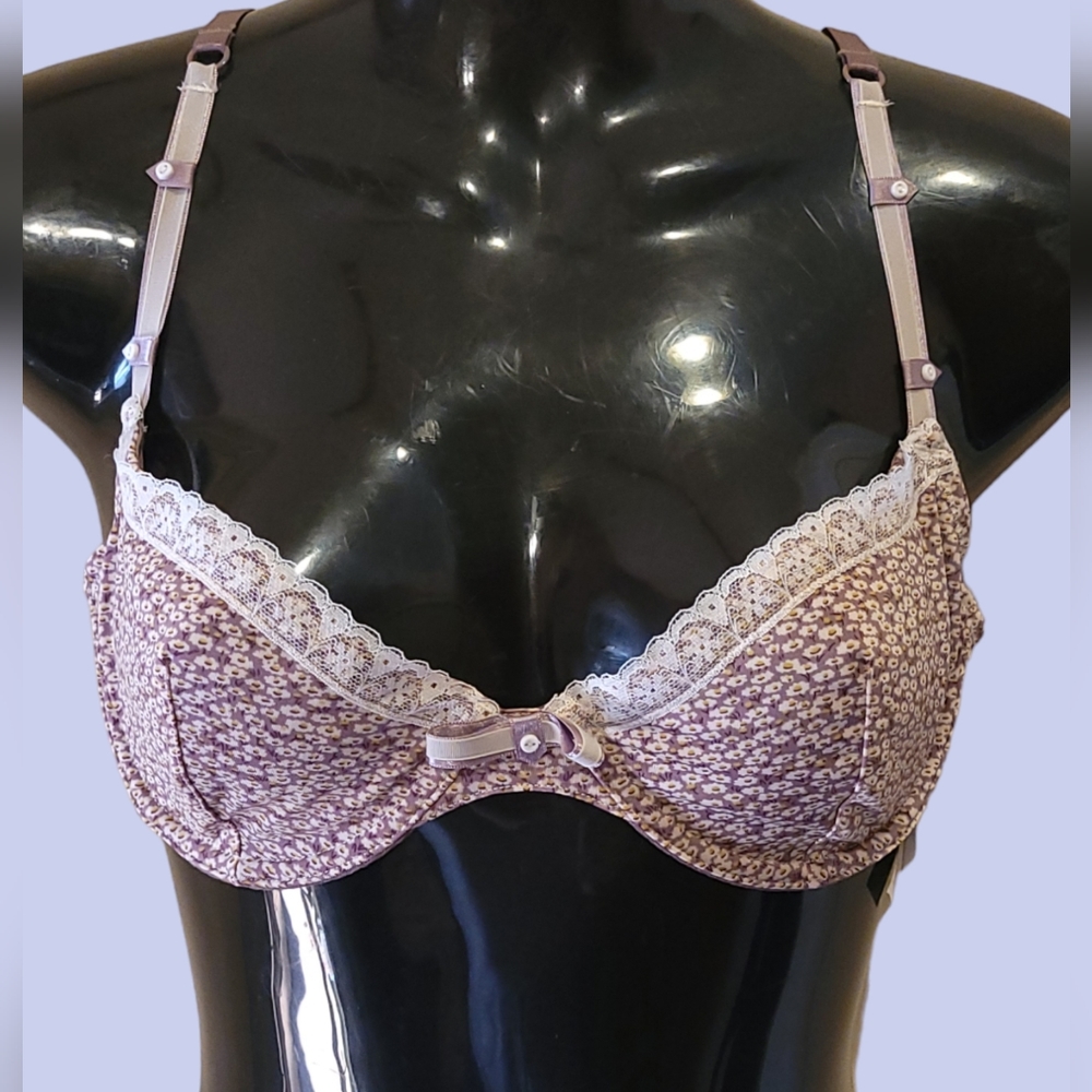 PARAH LINGERIE - Lace Floral Underwire Bra